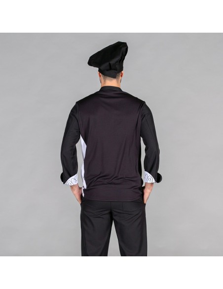 CHAQUETA COCINA UNISEX MICROFIBRA TORRES GARYS