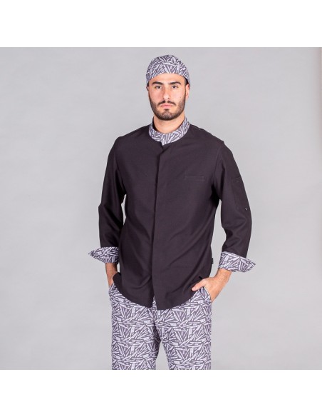 CHAQUETA COCINA UNISEX MICROFIBRA CLEAVE GARYS