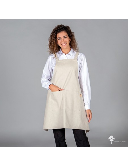 DELANTAL ALGODON ORGANICO 1574 GARYS