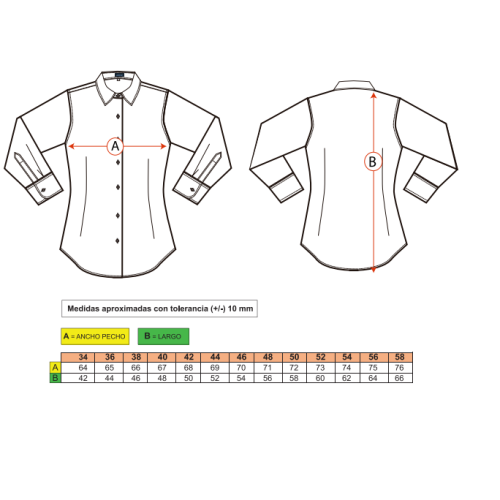 CAMISA MUJER GALERNA COLOR ADVERSIA 2