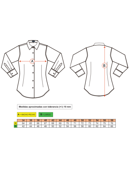 CAMISA MUJER GALERNA COLOR ADVERSIA