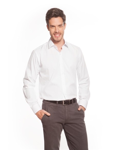 CAMISA HOMBRE BISO BLANCO ADVERSIA