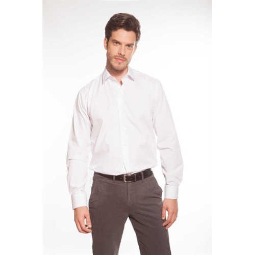 CAMISA HOMBRE BISO BLANCO ADVERSIA 2
