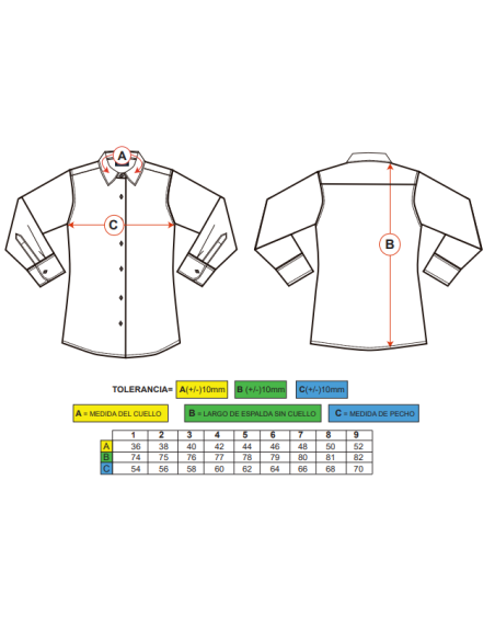 CAMISA HOMBRE BISO BLANCO ADVERSIA