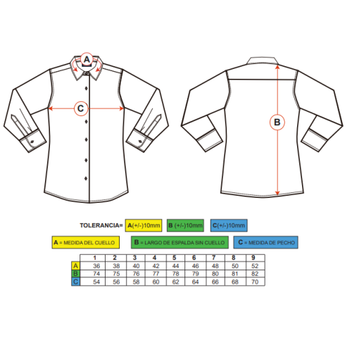 CAMISA HOMBRE BISO NEGRA ADVERSIA 2