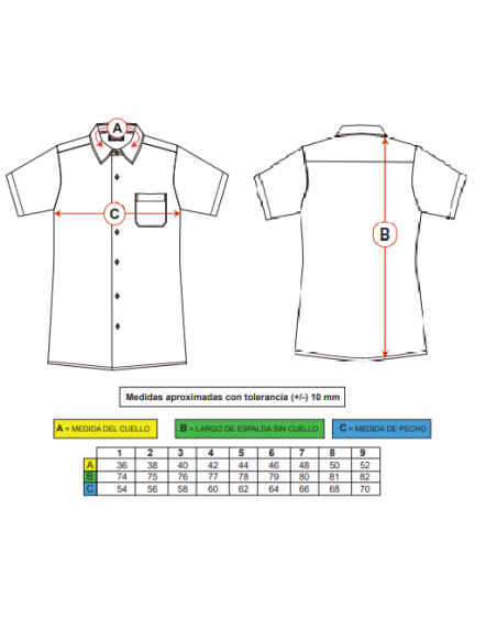 CAMISA HOMBRE MISTRAL BLANCA ADVERSIA