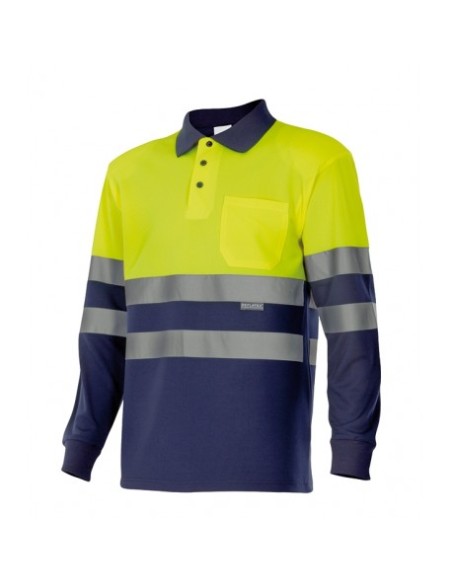 POLO ALTA VISIBILIDAD BICOLOR 175 VELILLA