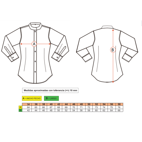 CAMISA MUJER TRAMONTANA BLANCA ADVERSIA 2