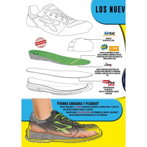 ZAPATO RADIAL S1P SRC ESD UPOWER 2
