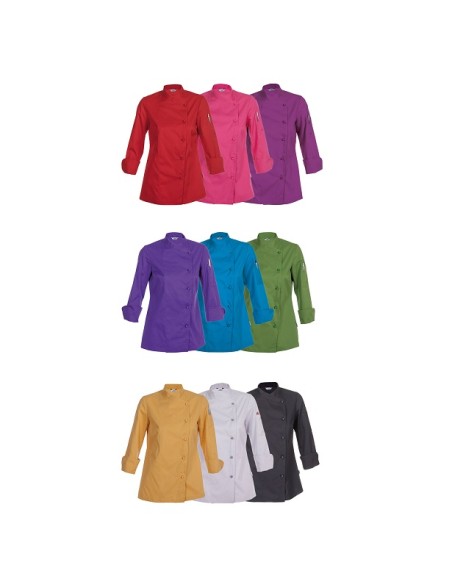 CHAQUETA COCINA MUJER CATANIA GARYS