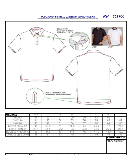 POLO COOLMAX HOMBRE 852700 GARYS