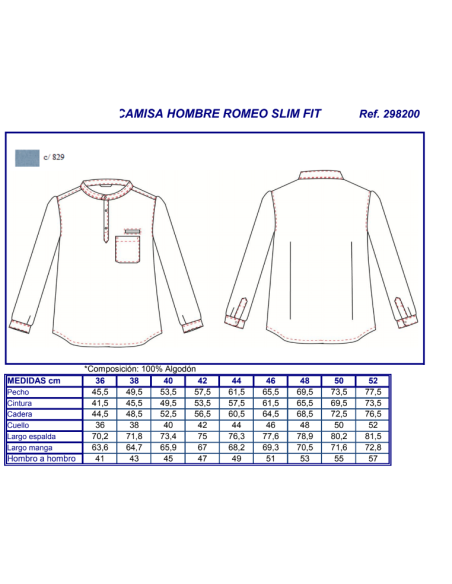 CAMISA VAQUERA ROMEO GARYS