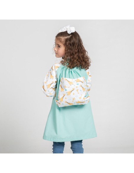 MOCHILA ESCOLAR INFANTIL JIRAFA GARYS