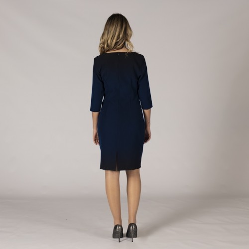 VESTIDO DRAPEADO 550003 GARYS 2