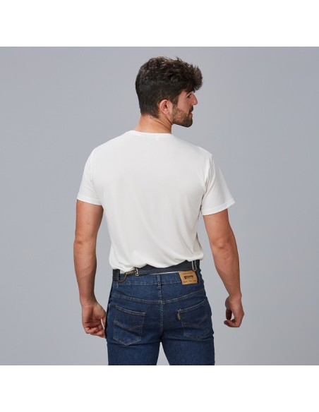 DELANTAL CORTO VAQUERO Y PIEL 100003 GARYS