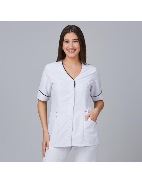 CASACA SANITARIA MICROFIBRA CINTA GARYS