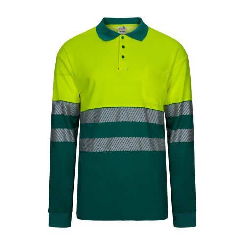 POLO A. V.  BICOLOR BANDAS SEGMENTADAS 305525 VELILLA