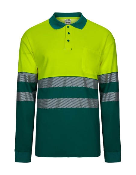 POLO A. V.  BICOLOR BANDAS SEGMENTADAS 305525 VELILLA
