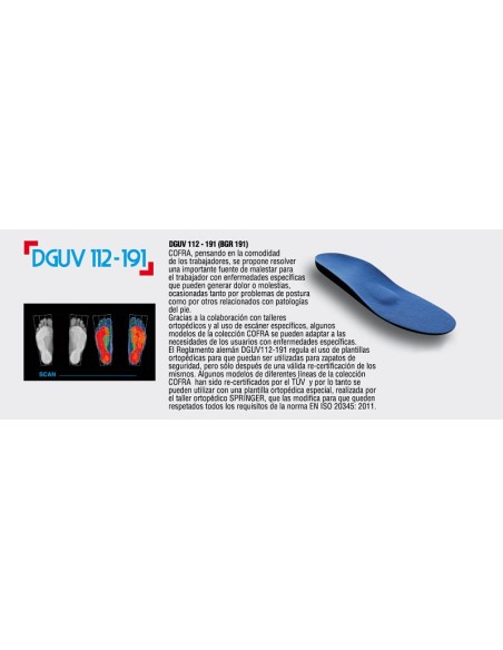 ZAPATO WARHEAD ESD S1PS FO SR COFRA