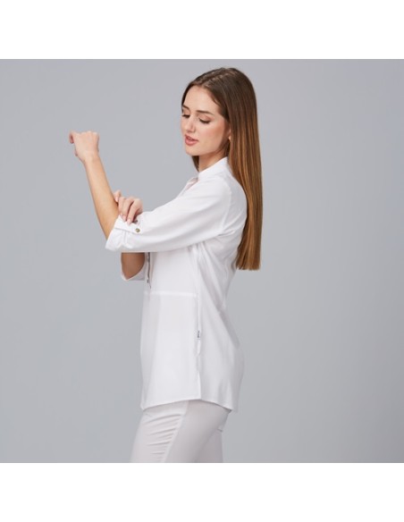 BLUSA MUJER CUELLO MAO VINCA  GARYS