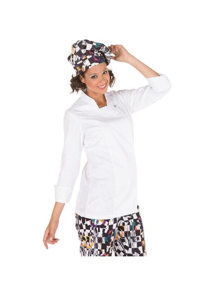 CHAQUETA COCINA MUJER LARA GARYS