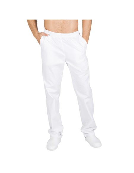 PANTALON SANITARIO GOMAS BLANCO 772G GARYS