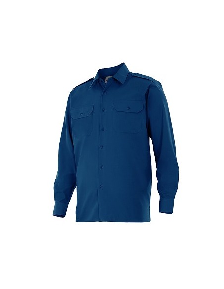 CAMISA 530 MANGA LARGA 2 BOLSILLOS VELILLA