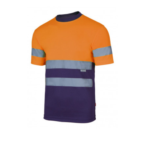CAMISETA A. V.  BICOLOR 305506 VELILLA 2