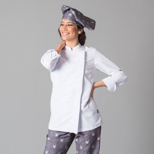 CHAQUETA COCINA MUJER MICROFIBRA MIRANDA GARYS 2