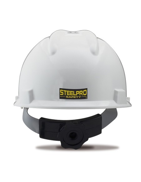 CASCO CABEZA ROLLER BLANCO STEELPRO
