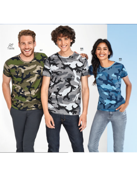 CAMISETA CAMO MEN SOLS