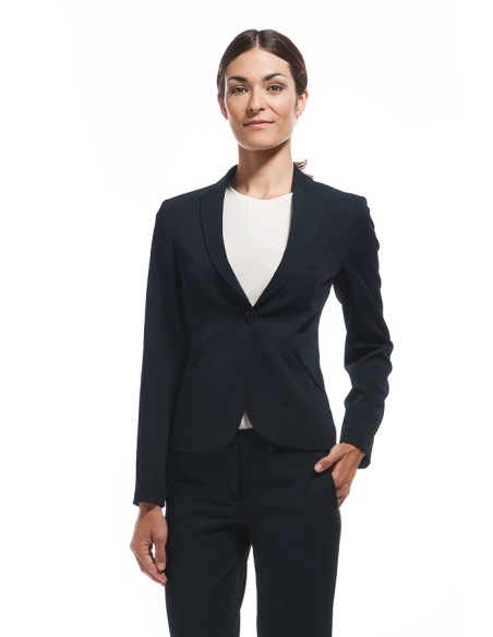 AMERICANA MUJER UN BOTON POLIESTER ELASTICO  DACOBEL
