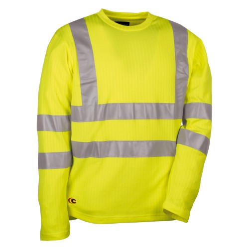 CAMISETA ALTA VISIBILIDAD AMARILLA NEW SKITTLE COFRA
