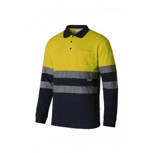 POLO ALTA VISIBILIDAD  BICOLOR ALGODON  305515 VELILLA