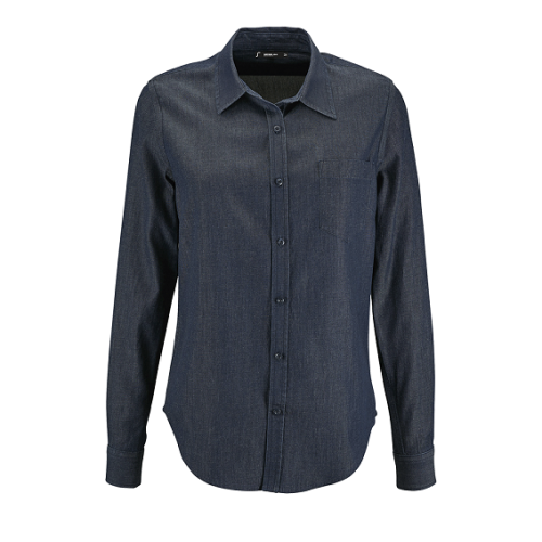 CAMISA BARRY WOMEN DENIM SOLS 2